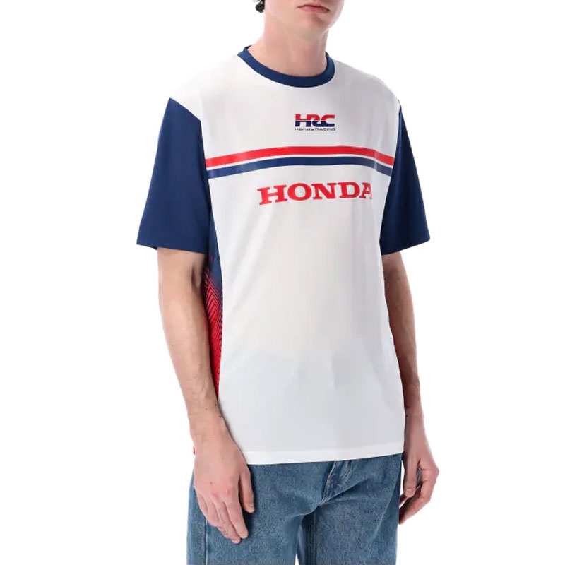 Tričko Honda HRC Technical Fabric biele