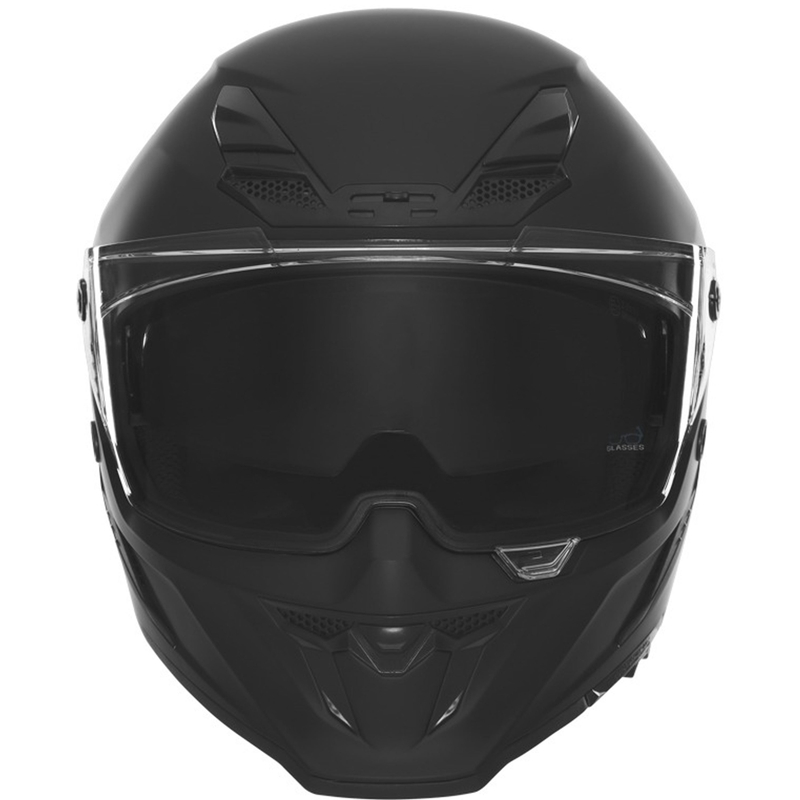 Integrálna helma na motorku NOX Exlusiv Goliath matná čierna