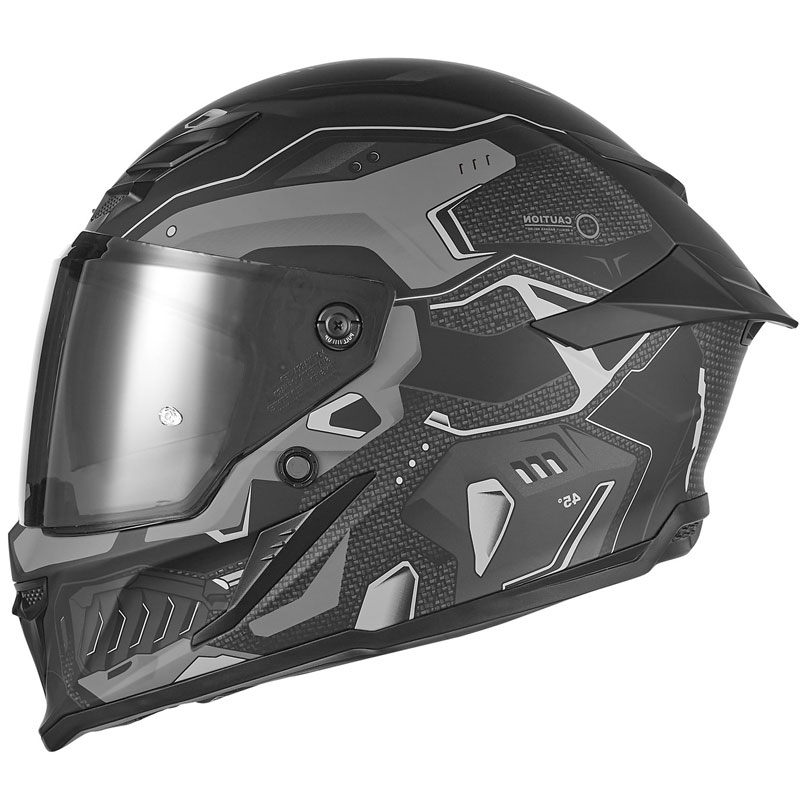 Integrálna helma na motorku NOX Exlusiv Goliath Berserk matná čierno-titánová