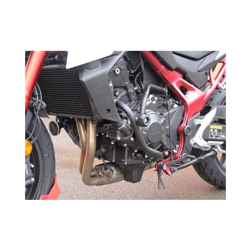 Ochrana motora RDMOTO čierna (with protectors)