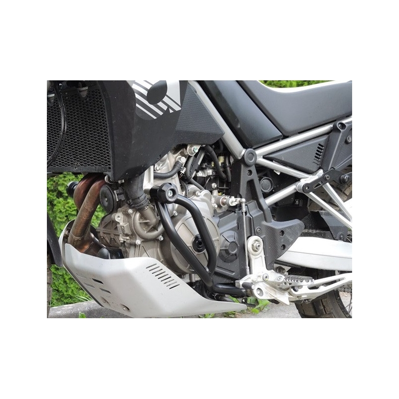 Ochrana motora RDMOTO čierna (lower frames with protectors)