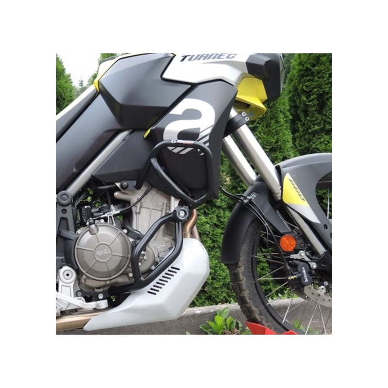 Ochrana motora RDMOTO čierna (lower + upper frames with protectors)