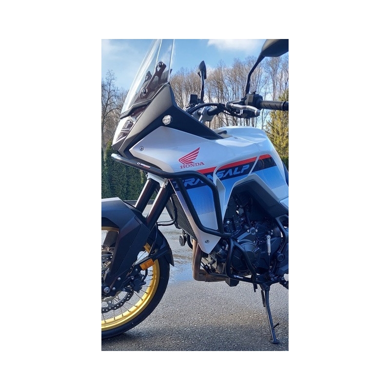 Ochrana motora RDMOTO čierna (lower + upper frames)
