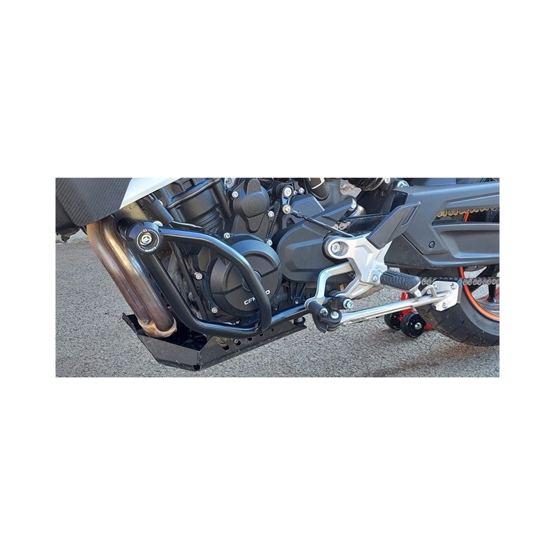 Ochrana motora RDMOTO čierna (with protectors)
