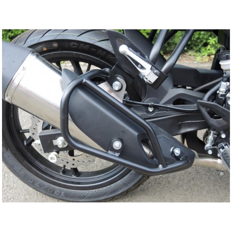 Ochrana motora RDMOTO čierna (exhaust frame)