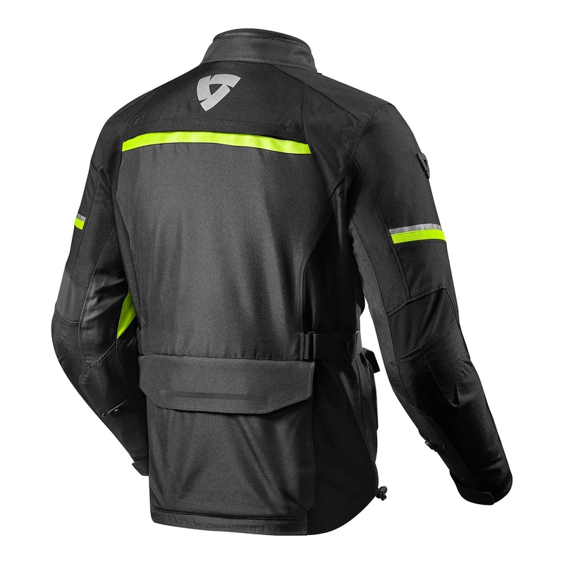 Bunda na motocykel Revit Outback 3 čierno-fluo žltá výpredaj