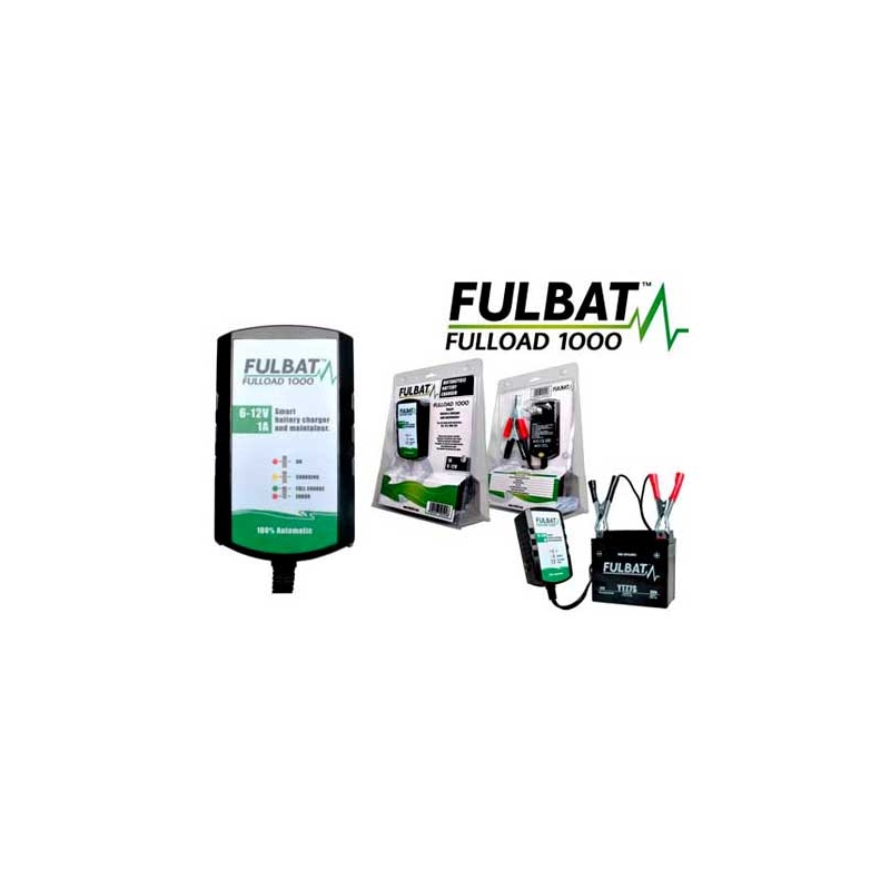 Nabíjačka akumulátorov FULBAT FULLOAD 1000 6-12 V 1A (vhodné tiež pre lithiové batérie)