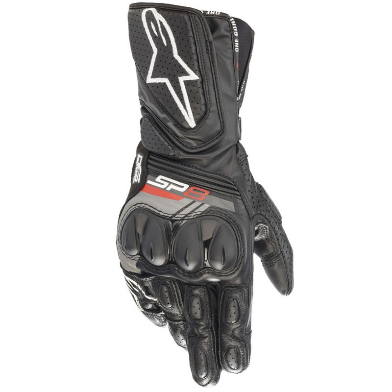 Rukavice na motocykel Alpinestars SP-8 čierne