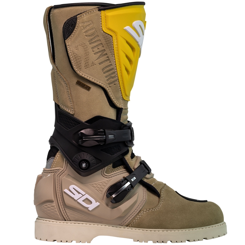 Topánky na motorku SiDi Adventure Gore-Tex 2 okrové pieskové