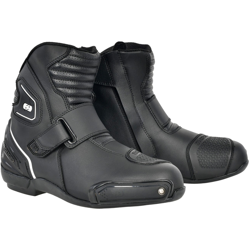 Topánky na motorku Oxford Omega Air Short čierne