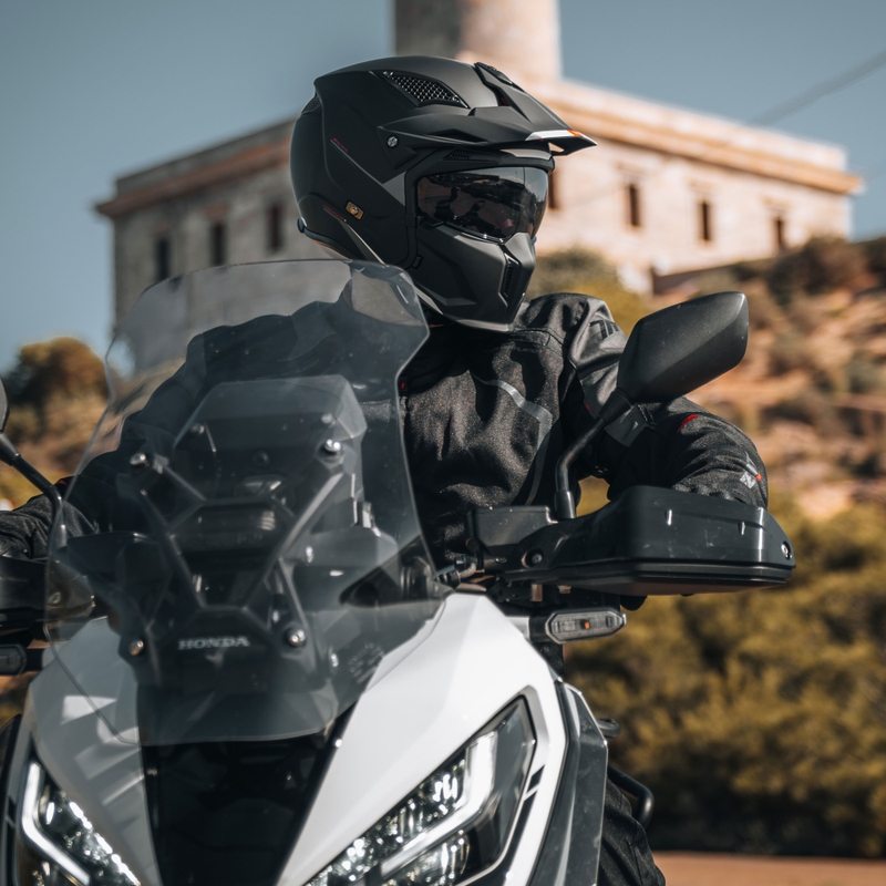 Otvorená prilba s maskou MT Streetfighter SV S Solid A1 čierna matná