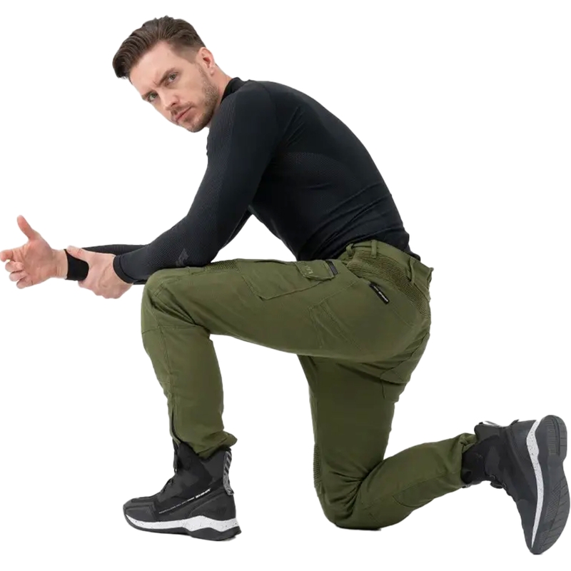 Nohavice na motorku Shima Giro 3.0 khaki