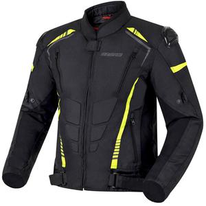 Bunda na motocykel Ozone Pulse čierno-fluorescenčno žltá