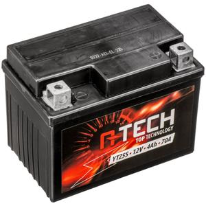 Gélová batéria A-TECH 12V, YTX4L/YTZ5S, 4Ah, 70A, bezúdržbová