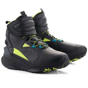Topánky na motorku Alpinestars Speedstreet čierno-limetkovo-modré