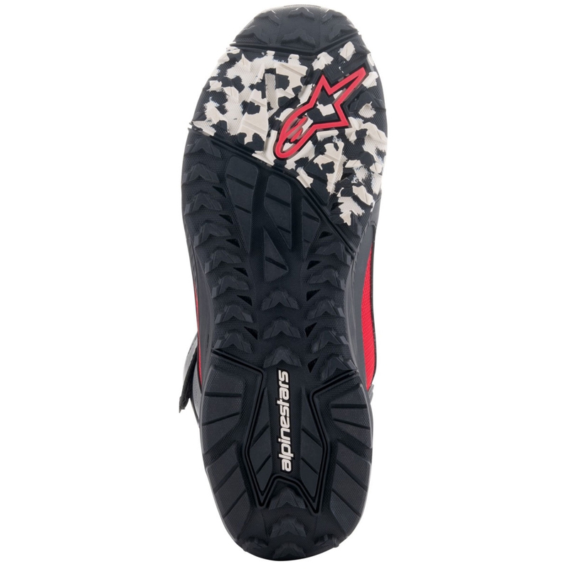 Motocyklová obuv Alpinestars Speedstreet čierno-béžovo-červená