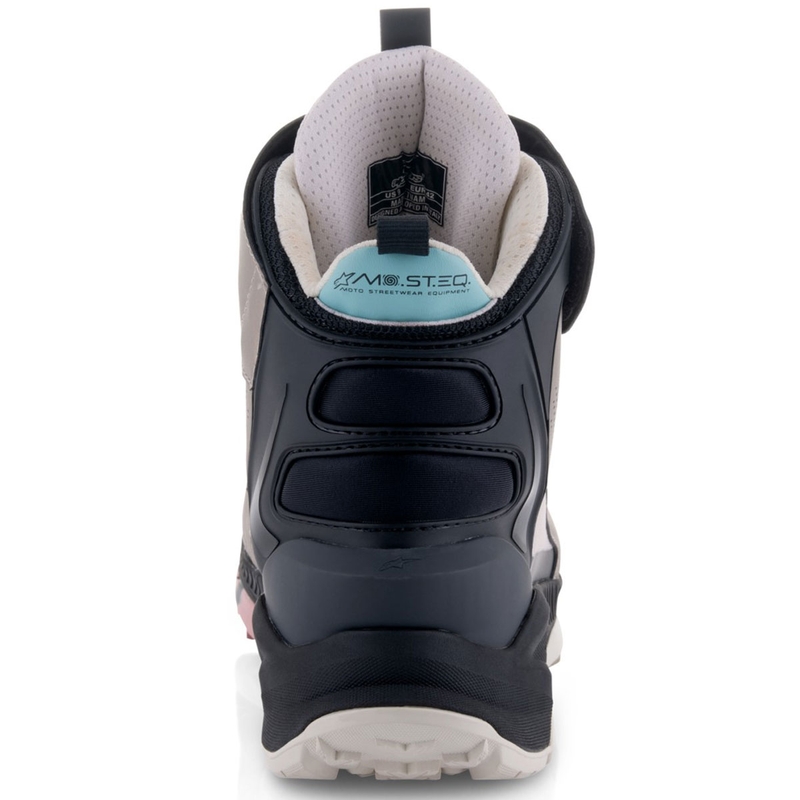 Topánky na motorku Alpinestars Speedstreet béžovo-korálovo-čierno-modré