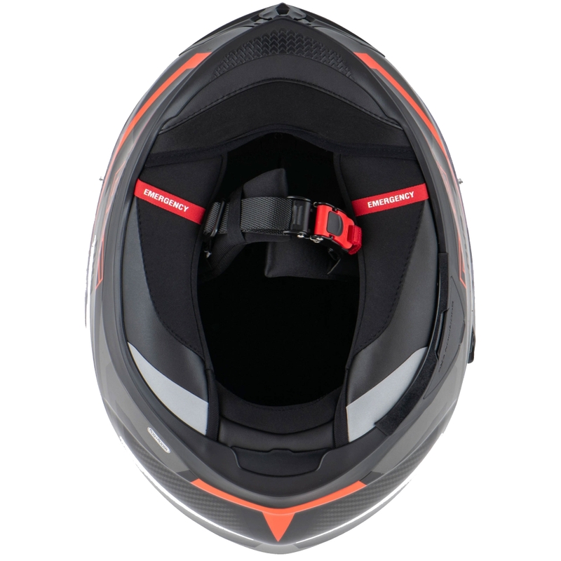 Integrálna prilba na motocykel Scorpion EXO-520 EVO AIR TERRA čierno-strieborno-červená výpredaj
