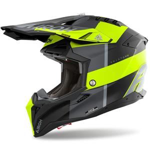 Motokrosová prilba Airoh Aviator 3 Monarch matná žltá