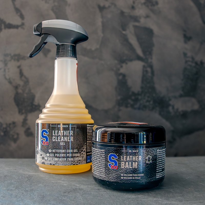 Čistič na kožu S100 - Leather Cleaner Gel 500 ml
