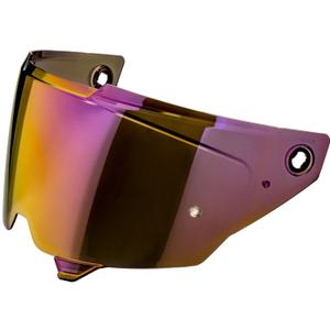 Plexi pre helmy NOX Exkluzív Goliath s prípravou pre Pinlock irídiové