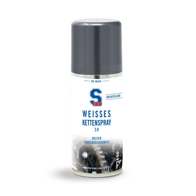 Mazivo na reťaze S100 - White Chain Spray 2.0 100 ml