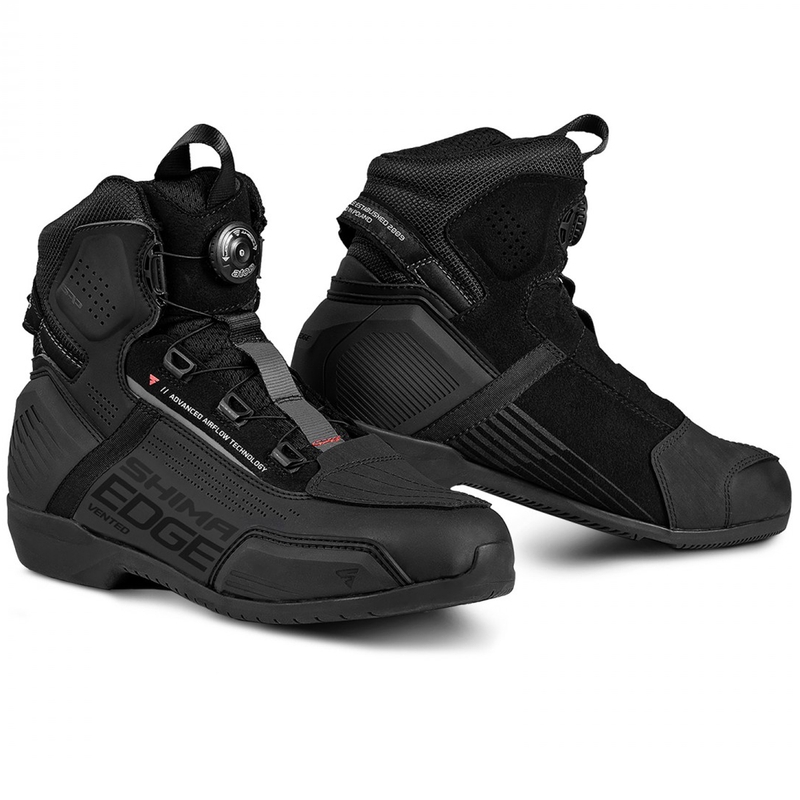 Motocyklová obuv Shima Edge Vent čierna