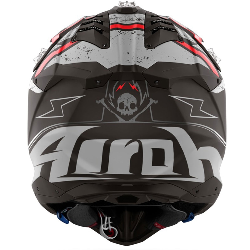 Motokrosová prilba Airoh Aviator 3 Burnout čierna matná