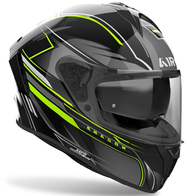 Integrálna prilba na motocykel Airoh SPARK 2 Shadow lesklá žltá