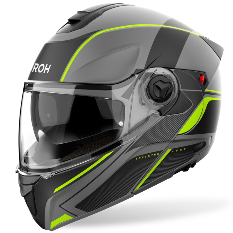 Odklápacia prilba Airoh Specktre Leaf matná žltá