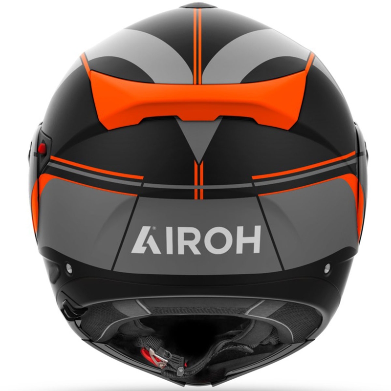 Odklápacia prilba Airoh Specktre Leaf matná oranžová