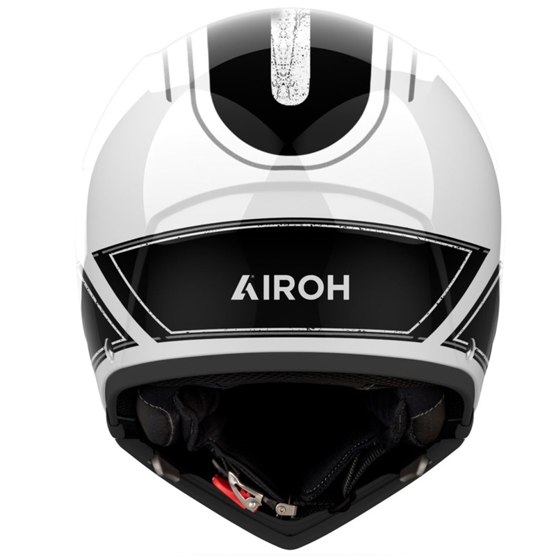 Modulárna prilba na motocykel Airoh J110 Raster lesklá biela