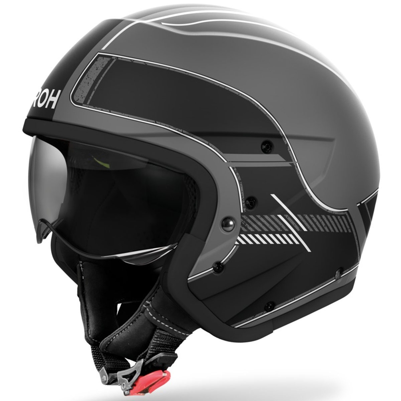 Modulárna prilba na motocykel Airoh J110 Raster matná čierna