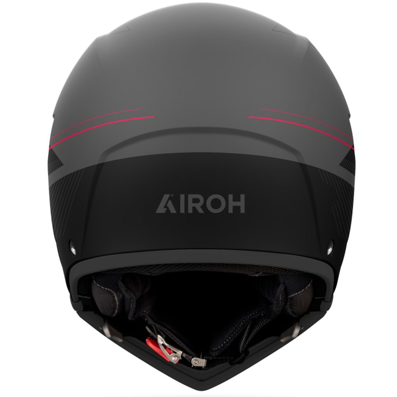 Modulárna prilba na motocykel Airoh J110 Slim matná červená