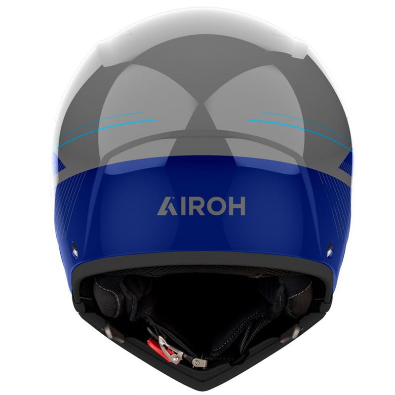 Modulárna prilba na motocykel Airoh J110 Slim lesklá modrá