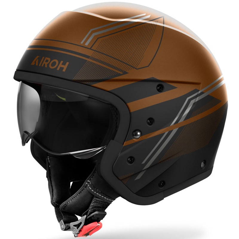 Modulárna prilba na motocykel Airoh J110 Slim lesklá bronzová