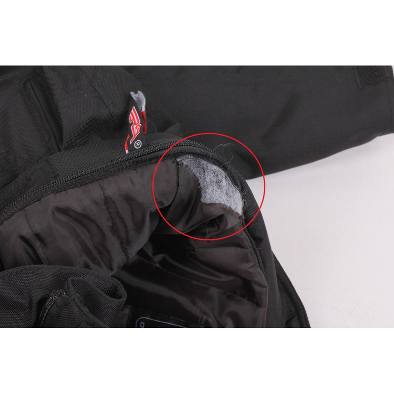 Skrátenej dámske nohavice na motorku RSA Racer 2 čierne - II. akosť