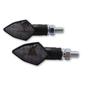 Blinkre na motorku Highsider Smart Rock LED čierne
