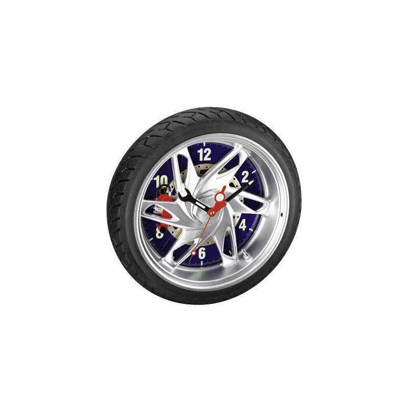 Nástenné moto hodiny PNEU - 35 cm