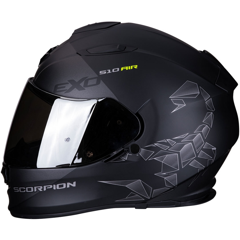 Integrálna prilba Scorpion EXO-510 Air Pique čierno-strieborná výpredaj