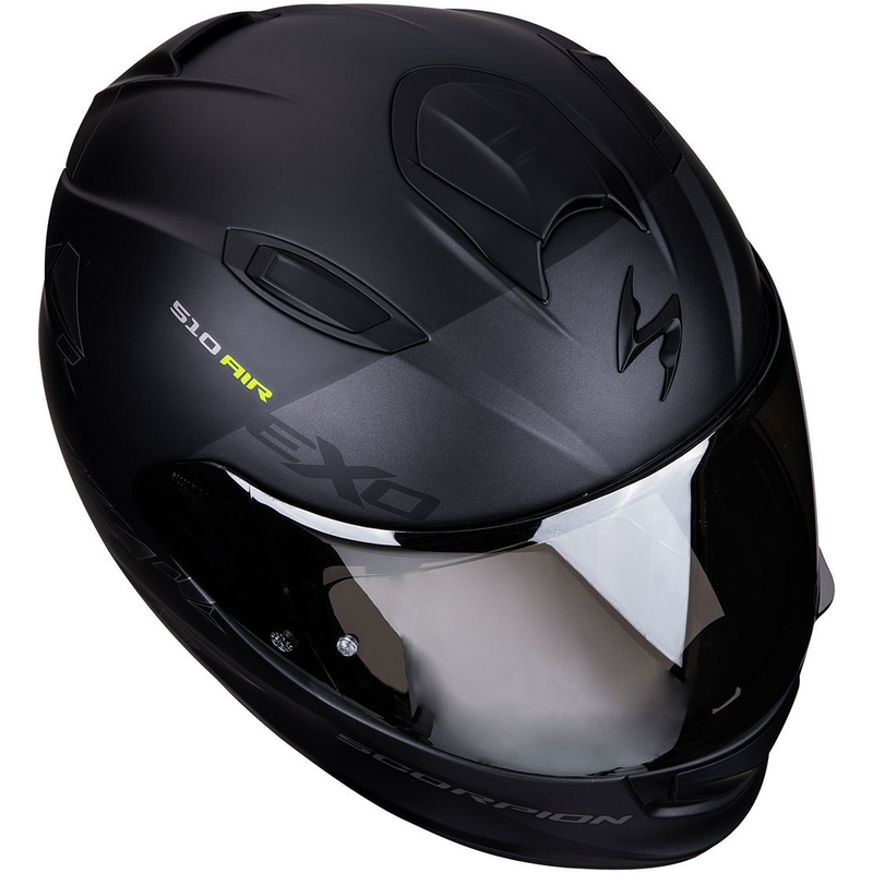 Integrálna prilba Scorpion EXO-510 Air Pique čierno-strieborná výpredaj
