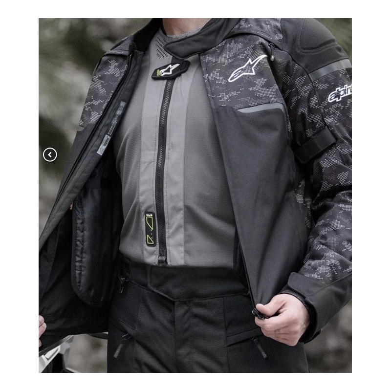 Airbagová vesta Alpinestars Tech-Air® 5 šedo-čierna - II. akosť