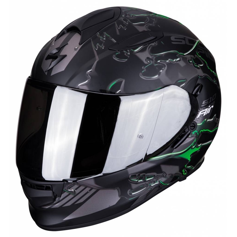 Integrálna prilba Scorpion EXO-510 Air Likid čierno-zelená výpredaj