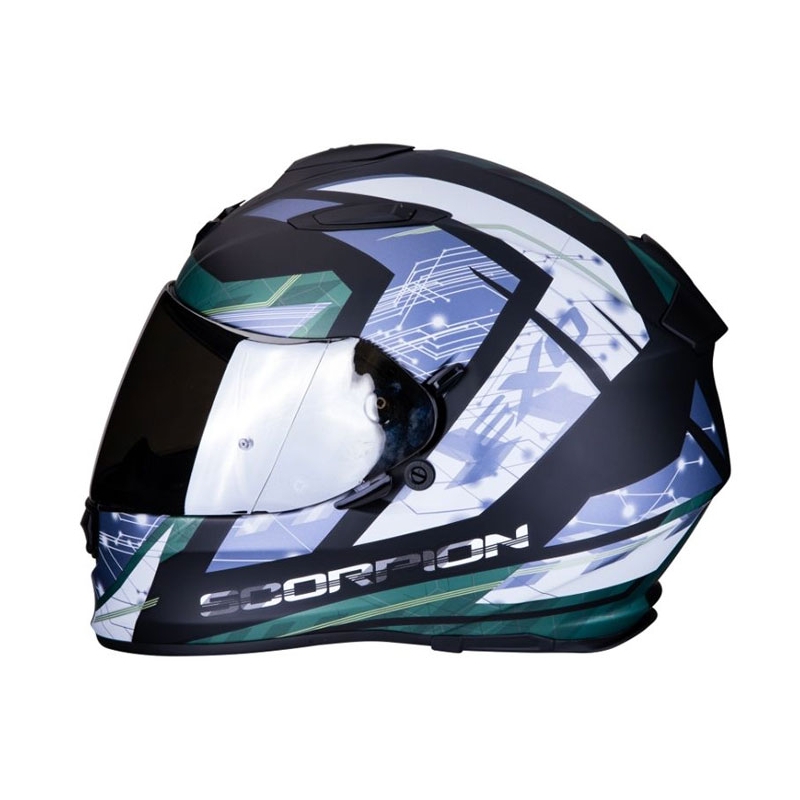 Integrálna prilba Scorpion EXO-510 Air Clarus čierno-strieborná