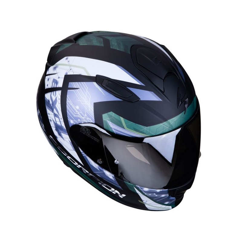 Integrálna prilba Scorpion EXO-510 Air Clarus čierno-strieborná