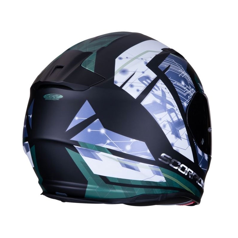 Integrálna prilba Scorpion EXO-510 Air Clarus čierno-strieborná