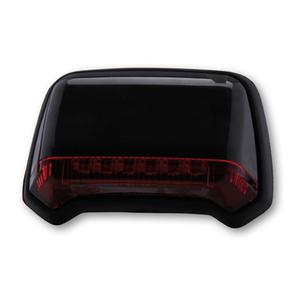 Zadné svetlo na motorku Highsider Smart LED pre montáž na blatník čierno-červené