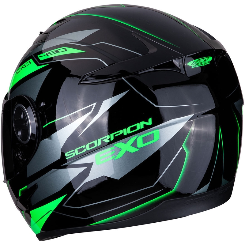 Integrálna prilba Scorpion EXO-490 Nova čierno-zelená