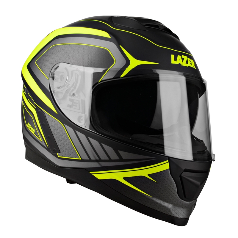 Integrálna prilba na motocykel Lazer Rafale Hexa čierno-fluorescenčno žltá výpredaj