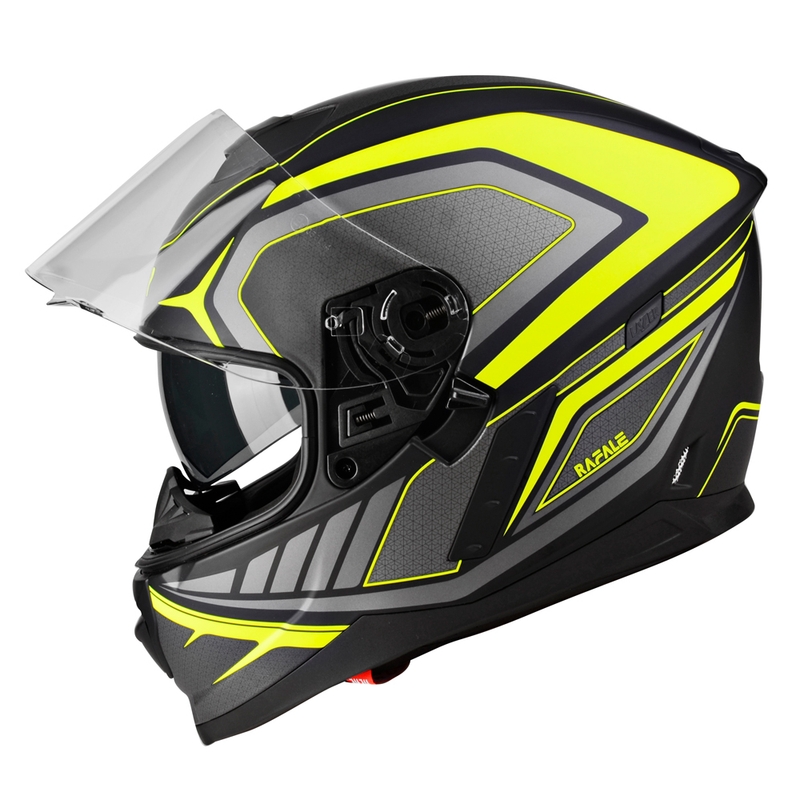 Integrálna prilba na motocykel Lazer Rafale Hexa čierno-fluorescenčno žltá výpredaj
